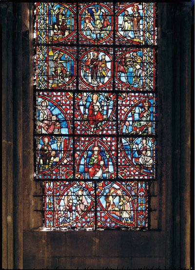 Fenster aus dem Chorumgang von French School