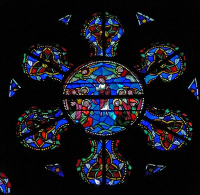 Fenster s4, die Himmelfahrt von French School