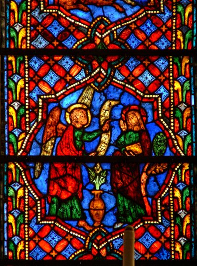 Fenster w0, Verkündigung von French School