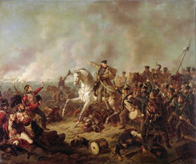 Die Schlacht von Waterloo von Friedrich Kaiser