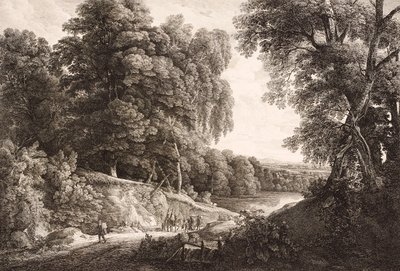 Waldlandschaft von Friedrich Loos