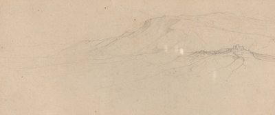 Italienische Berglandschaft von Friedrich Salathé