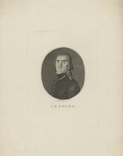 General François-Joseph Lefebvre, 1800 von Friedrich Wilhelm Nettling