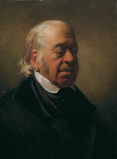 Der Maler Johann Nepomuk Schödlberger von Friedrich von Amerling