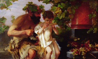 Sein erster Schluck Wein von Fritz Freund