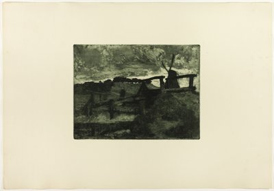 Windmühle von Fritz Overbeck