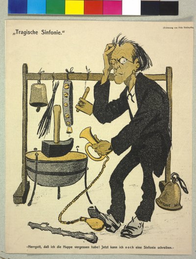 Gustav Mahler von Fritz Schonpflug