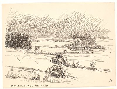 Und der Winter wurde so kalt, so kalt von Fritz Syberg