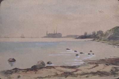 Der Strand, Kronberg Helsinger von Fritz Syberg