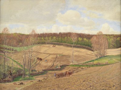 Im Frühling von Fritz Syberg