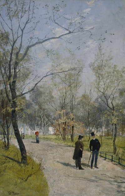 Aus dem Königlichen Garten von Fritz Thaulow