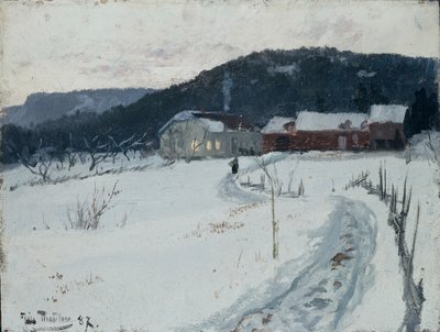 Grini, Oberer Maja-Hof von Fritz Thaulow