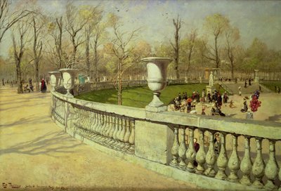Jardin du Luxembourg, 1883 von Frits Thaulow