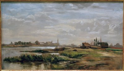 Flusslandschaft von Fritz Wucherer