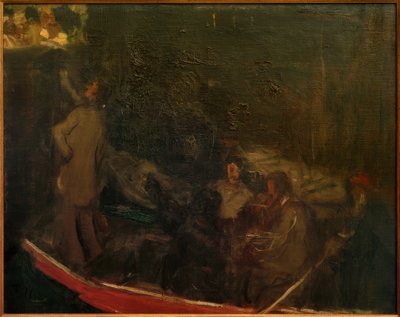 Nächtliche Bootsfahrt von Fritz von Uhde