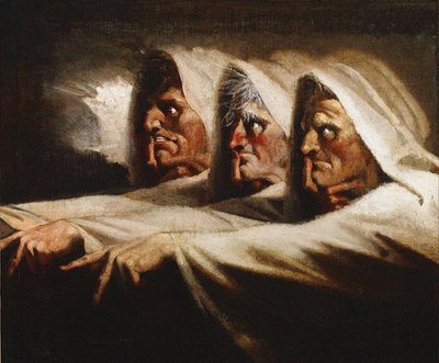 Die seltsamen Schwestern Die drei Hexen von Füssli