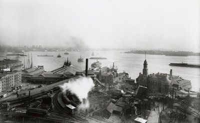 South Ferry Terminal, 1905 von G.P. Hall und Sohn