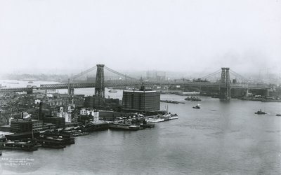 Williamsburg-Brücke, 1909 von G.P. Hall und Sohn