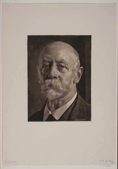 Selbstporträt von G.V. Blom