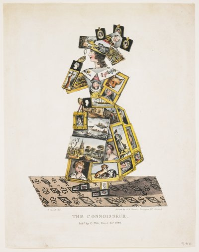 Der Kenner, 1830 von G. Spratt