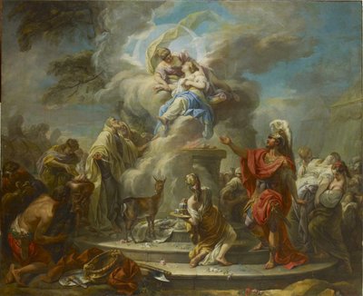 Das Opfer der Iphigenie, 1749-1750 von Gabriel Francois Doyen