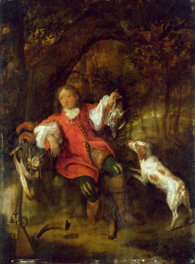 Der Jäger von Gabriel Metsu