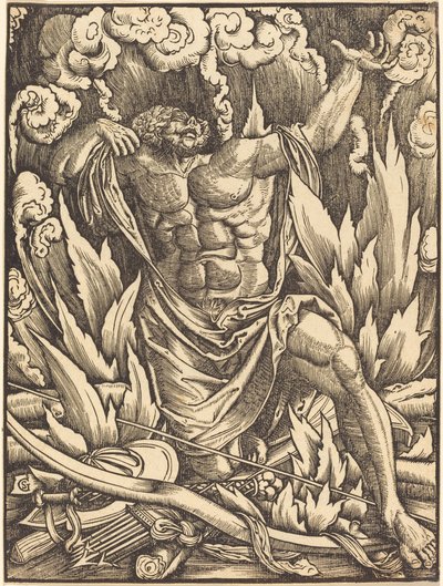 Der Tod des Herkules von Gabriel Salmon
