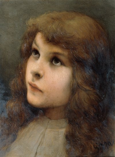 Studienkopf von Gabriel von Max