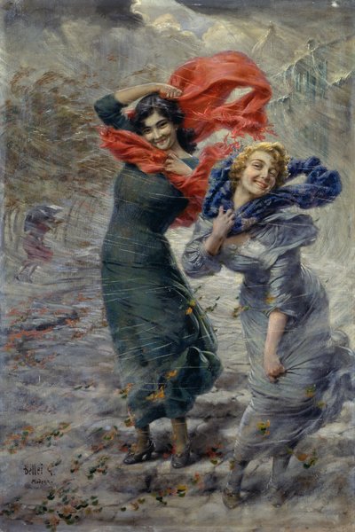 Windstoß von Gaetano Bellei