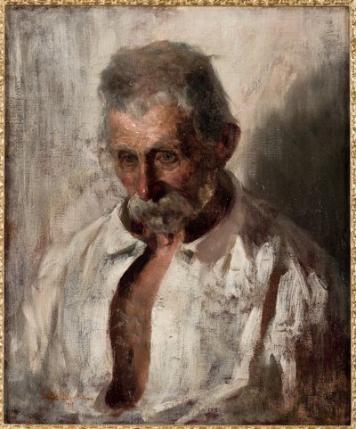 Porträt eines alten Mannes von Gaetano Bellei