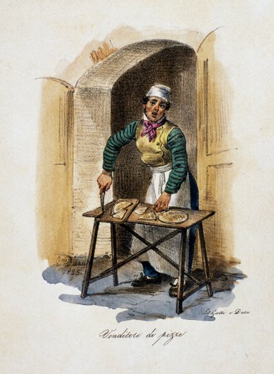Pizzaverkäufer von Gaetano Dura