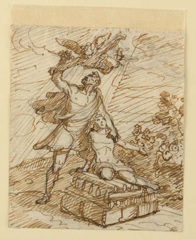 Das Opfer Isaaks von Gaetano Monti