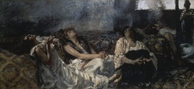Haschischraucher von Gaetano Previati
