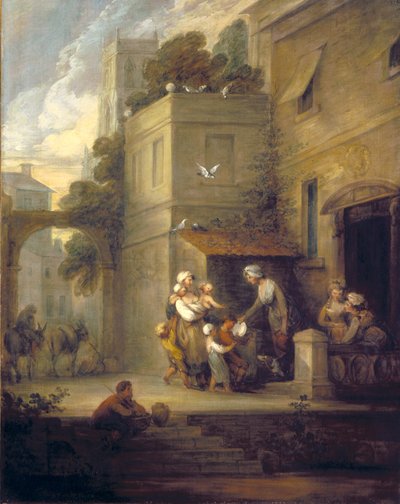 Wohltätigkeit lindert Not von Gainsborough Dupont