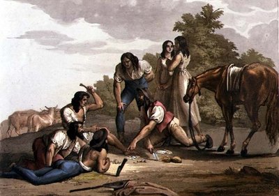 Spanische Hirten von Paraguay von Gallo Gallina