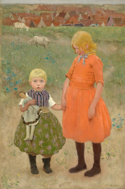 Die Schwestern, ca. 1895 von Gari Melchers