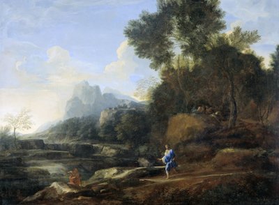 Italienische Landschaft von Gaspard Dughet