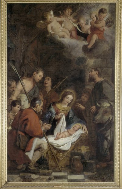 Anbetung der Hirten von Gaspard de Crayer