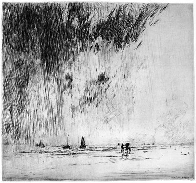 Der Regen, 1880-1940, 1924 von Gaston de Latenay