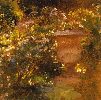 Gartenszene von Gaston de la Touche