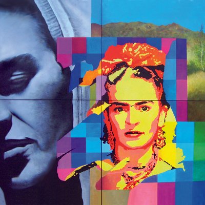Hommage an Frida Kahlo von Geert Bordich