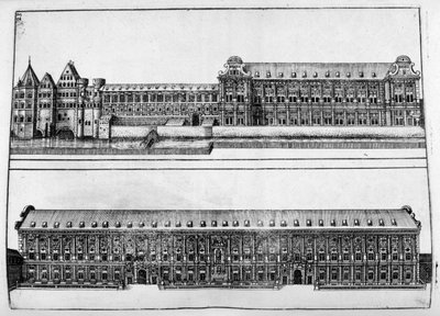 Schlossdesign, 1664 von Georg Andreas Bockler