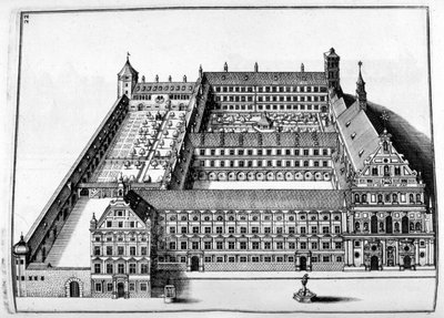 Schlossentwurf von Georg Andreas Bockler