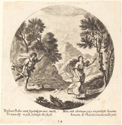 Apollo und Daphne von Georg Andreas Wolfgang the Elder