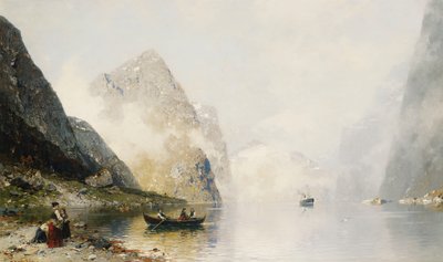 Eine Fjordszene von Georg Anton Rasmussen