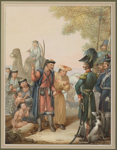 Kosaken und Kalmücken von Georg Emanuel Opitz
