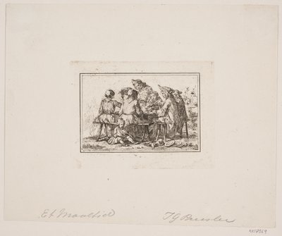 Ein Bauernmahl von Georg Haas