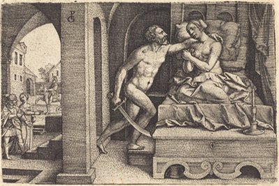 Tarquin und Lucretia von Georg Pencz