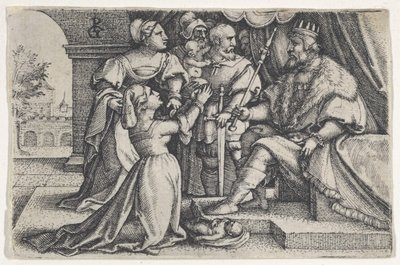 Das Urteil Salomos von Georg Pencz