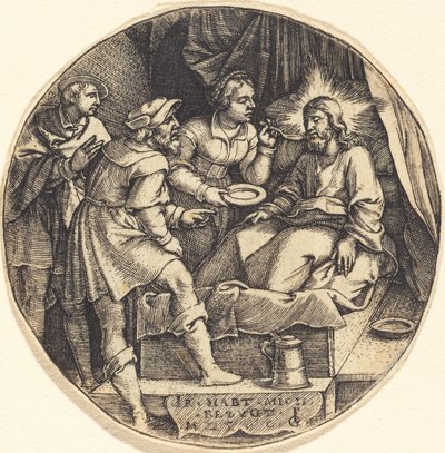 Die Kranken pflegen von Georg Pencz